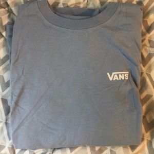 Baby Blue Vans long sleeve